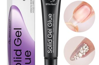 BTArtbox Solid Nail Gel – 15g Gel Nail for Acrylic Nails, Upgrade 3 in 1 Nail Gel for Fake Nails, Super Strong Gel Cured Needed, Easy to Use and 28 Days+ Long Last