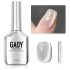 GAOY Sheer Light Pink Gel Nail Polish, 16ml Jelly Milky White Peach Translucent Color 1352 UV Light Cure Gel Polish for Nail Art DIY Manicure and Pedicure at Home
