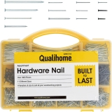Top Quality Nail Assortment Kit – Over a 1800 Multipurpose Hardware Nails – 11 Different Sizes – Non Bendable & Sturdy – Compact Organized Box