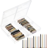 Mr. Pen- Nail Assortment Kit, 600 pcs, 4 Sizes, Assorted Colors, Small Nails for Hanging Pictures, Finishing Nails, Wall Nails for Hanging, Pin Nails, Hardware Nails, Assorted Nails, Galvanized Nails